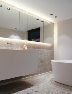 Upgrade Your Bathroom Lighting in Brisbane today. Contact Allyn White Electrical for more information.