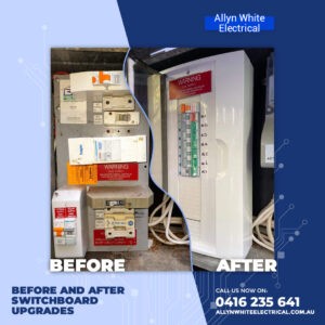 upgrade your old switchboard in brisbane - contact allyn white electrical for any electrical emergency services