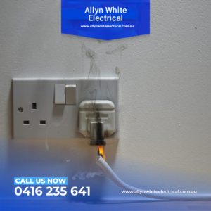 Warning Sign Faulty Electrical Wiring